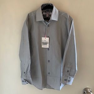 Isaac Mizrahi NWT New York boys Cotten dress shirt